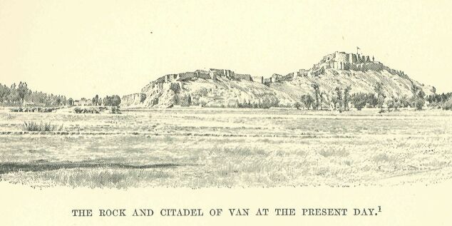235.jpg the Rock and Citadel of Van at The Present Day 
