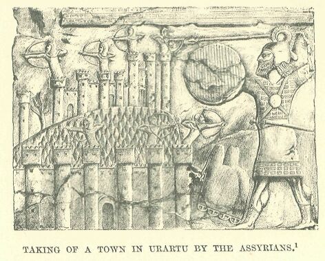 378.jpg Taking of a Town in Urartu by the Assyrians 
